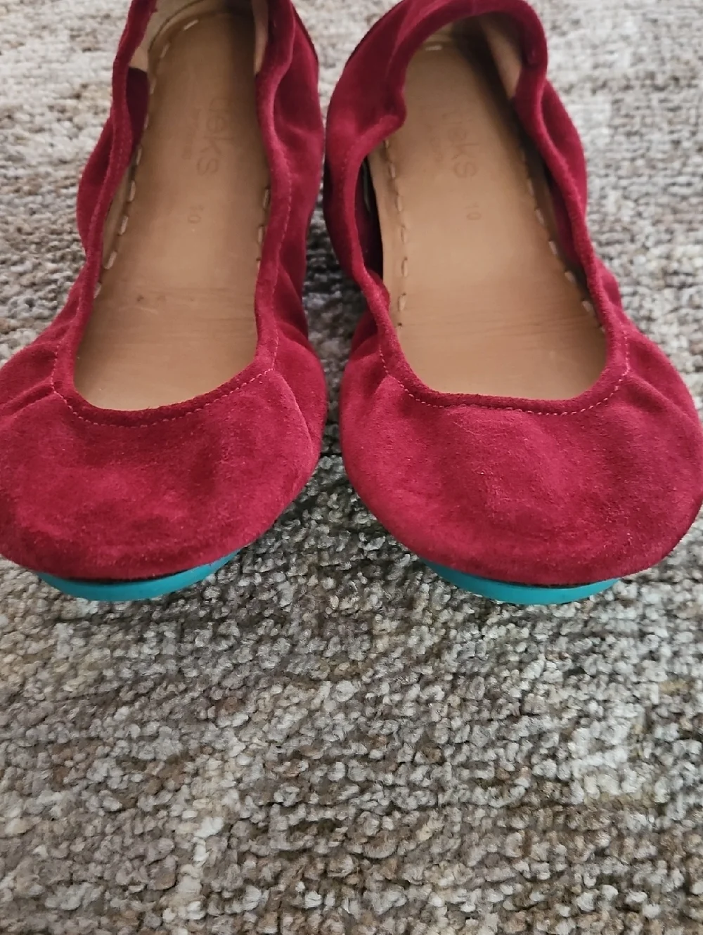 Tieks Rouge Flats